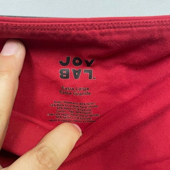 Red Joy Lab Leggings - Picture 3 of 5
